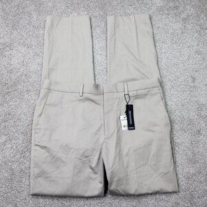 Express Innovator Pants NWT Mens 33x34 Beige Skinny Fit Stretch Chino Skinny Leg